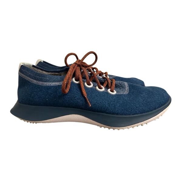 Allbirds Wool Dasher Mizzle Knit Running Shoes Mens 13 Blue Lace Up Sustainable main image 8